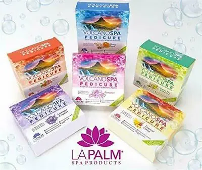 Lapalm Volcano Spa Pedicure  5-Step In A Box Kit  * Pick Your Scents * • $12.95