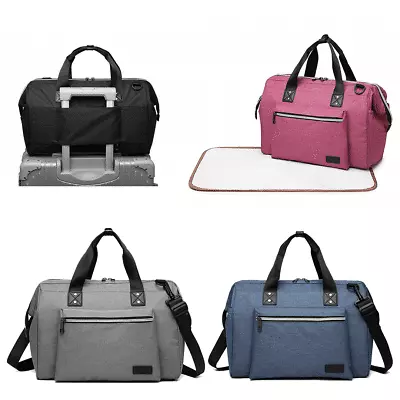 £9.99 • Buy Mummy Baby Diaper Nappy Changing Bag Backpack Set Multi-Function Rucksack