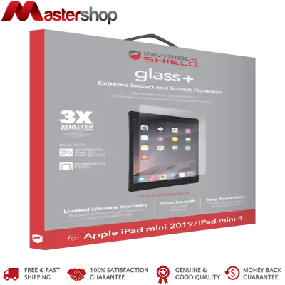 $44.95 • Buy Zagg Invisible Shield Glass+ Tempered Glass IPad Mini 4th & 5th Gen Screen Guard