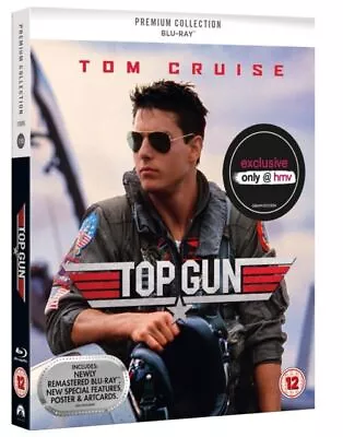 Top Gun BLURAY PREMIUM COLLECTION NEW AND SEALED INCLUDES POSTER AND ARTCARDS • £13.78