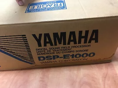 Yamaha DSP E1000 Digital Sound Field Processor Amplifier  With Remote • $199.98