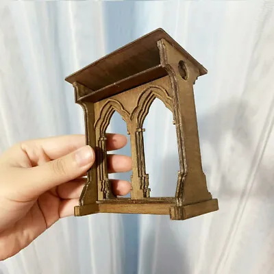 Miniature 1/6 1/12 Scale Dollhouse Furniture Unfinished Church Prayer Platform • $13.99
