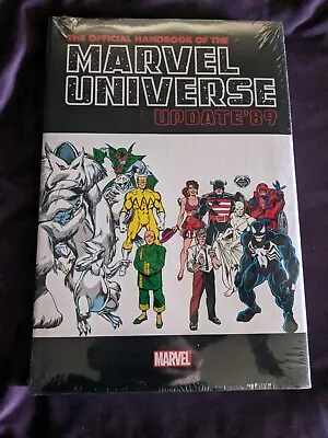 Official Handbook Of The Marvel Universe: Update '89 Omnibus SEALED • $24.95
