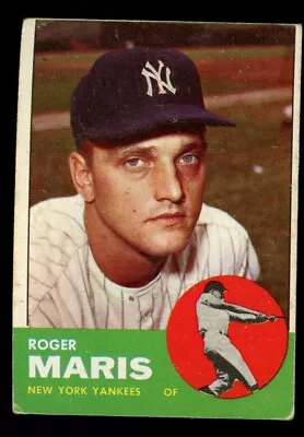 1963 Topps Set-Break #120 Roger Maris VG • $21.21