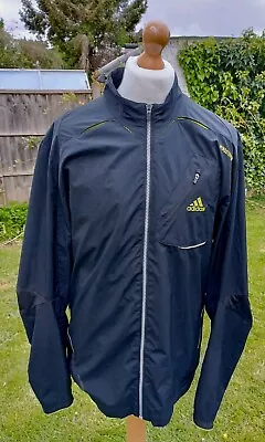 Adidas Windstopper Lightweight Vented Running Jacket  Xl Mens Authentic Vgc • $24.65