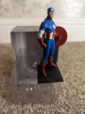 Eaglemoss Marvel Classic Collection Captain America Statue Figurine • £6