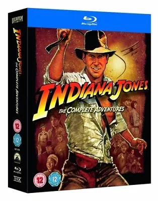 $49.80 • Buy Indiana Jones The Complete Adventures Blu Ray RB/Aus 1, 2, 3 & 4 New & Sealed