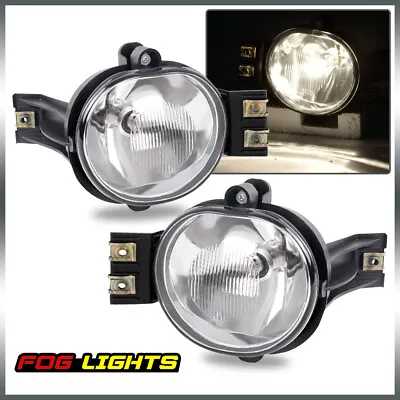 Fit For 02-08 Dodge Ram 1500/2500/3500 04-06 Dodge Durango Clear Fog Lights Pair • $22.92