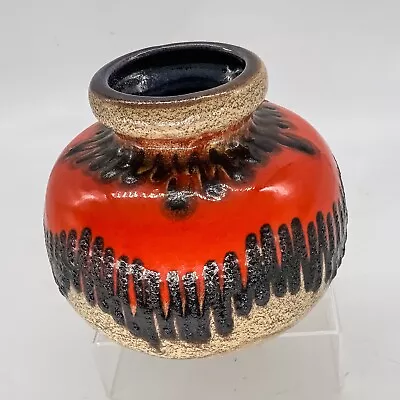 Scheurich Fat Lava German Vase 284 15cm • £65