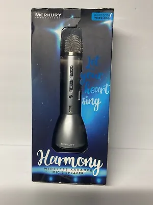 Harmony Wireless Bluetooth Karaoke Mic And Speaker -Bluetooth USB Charging • $13.95