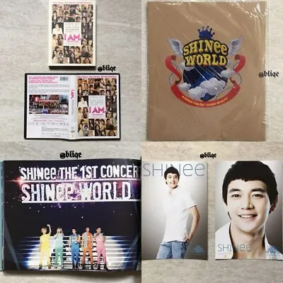 Minho SHINee SWCII SMTOWN Tokyo Official I AM. DVD Brochure Postcard Photobook. • $6.99