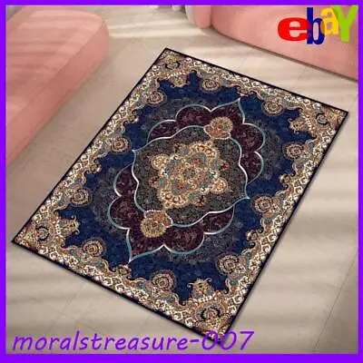 Persian Boho Hallway Carpets Vintage Carpet Prayer Mat Non-Slip For Muslim Decor • $14.95