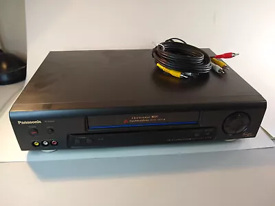 Panasonic PV-S7670 S-Video SVHS 4-Head VCR Video Cassette Recorder Player-TESTED • $129.99