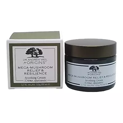 $42.98 • Buy Origins Mega Mushroom Relief & Resilience Soothing Cream 1.7 Oz 50 Ml As Pic New