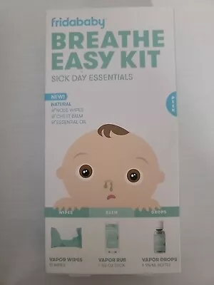 Frida Baby Breathe Easy Kit Sick Day Essentials With Vapor Wipes Vapor Rub And • $17