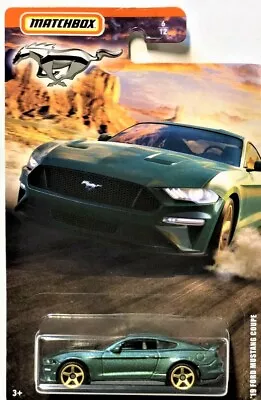 2020 Matchbox MUSTANG SERIES 2019 Metallic 🟩 '19 Ford Mustang Coupe 6/12 • $9.99