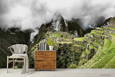 3D Green Mountain Fog Self-adhesive Removable Wallpaper Murals Wall • $38.60