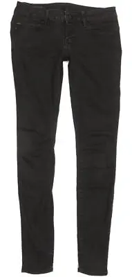 G-Star Midge Women Black Skinny Slim Stretch Jeans W28 L33 (95025) • £26.99