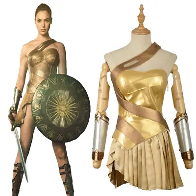 $68.88 • Buy New Adults Wonder Woman Costume Girl's Halloween Cosplay Outfits Party Gown Suit