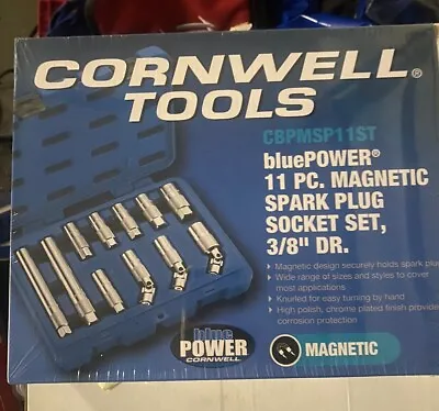 Cornwell Tools CBPMSP11ST 11 PC 3/8  Magnetic Spark Plug Socket Set • $189.95