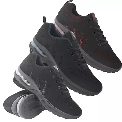 £13.95 • Buy Mens Casual Running Walking Lace Up Gym Sports Trainers Jogging Shoes Size