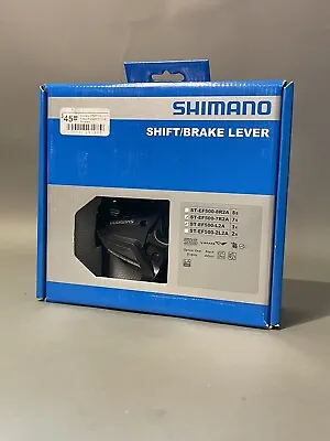 NEW IN BOX SHIMANO ST-EF500 3 X 7 Speed Brake / Shift Combo Lever Set Black • $29.95