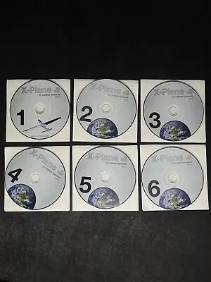 $12 • Buy X-Plane V9 By Laminar Research 0210 - 6 Disc Flight Simulator For PC  Clean