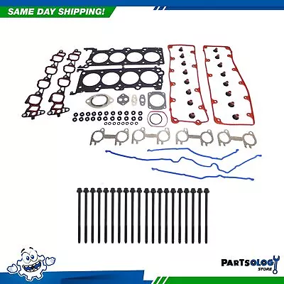 DNJ HGB4154 Cylinder Head Set With Head Bolt Kit For 02-04 Ford Mustang 4.6L • $167.44