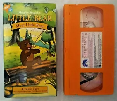 Maurice Sendak’s Little Bear -  Meet Little Bear  - VHS - 1997 Nickelodeon • $9.49