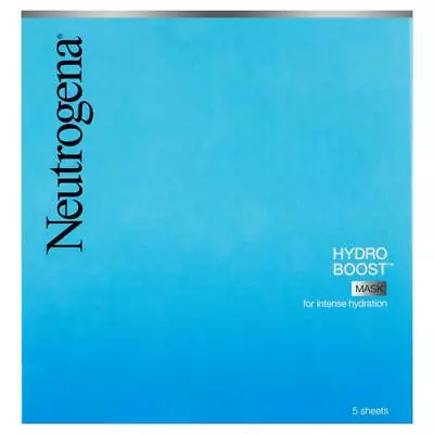 Neutrogena Hydro Boost Mask 5 Sheets For Intensense Hydration FREE POSTAGE • $19.24