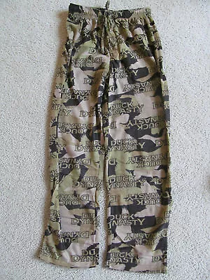 New Men's Duck Dynasty Fleece Camo Sleep Lounge Pajama Pants Camouflage Sz Small • $19.98