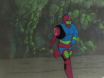 He-Man Masters Of The Universe Animation Production Cel - Trap Jaw Witb CopyBG • $49.99