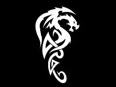 TRIBAL DRAGON Vinyl Decal Car Wall Window Truck Sticker CHOOSE SIZE COLOR • $2.79