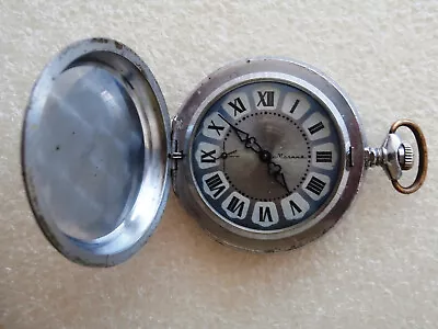 Vintage Pocket Watch MOLNIJA SOVIET/USSR RUSSIA • $32