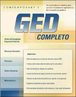 Contemporary's GED Completo By  Paperback Book • $25.68