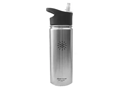 $13.95 • Buy Smart Flask Stainless Steel Water Bottle Vacuum Insulated, 18oz,  Biteproof Lid 