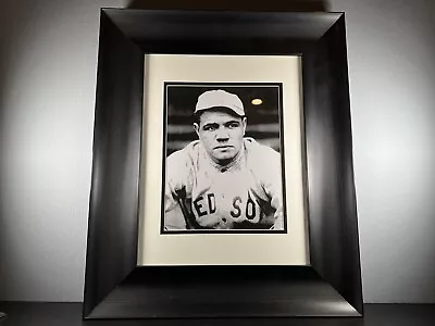 Rare Babe Ruth B/W Photo 8x10” 1914 Rookie Year Boston Red Sox In 16x20” Frame • $249.99