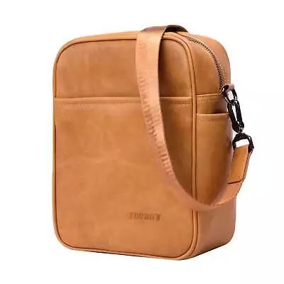 TORRO Premium Leather Reporter / Shoulder Bag (Adjustable Strap) [3 Colours] • £200