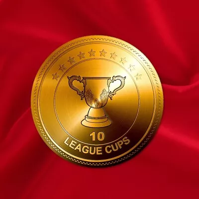 Liverpool FC League Cup Win #10 Gold Coin • £10.99