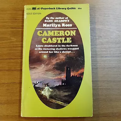 Cameron Castle By Marilyn Ross ~ Gothic Horror Vintage PB 2nd Printing 1970 • $10