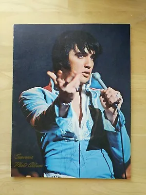Elvis Souvenir Photo Album SIGNED BY BOBBY VINTON!!! International Hotel 1971 • $200