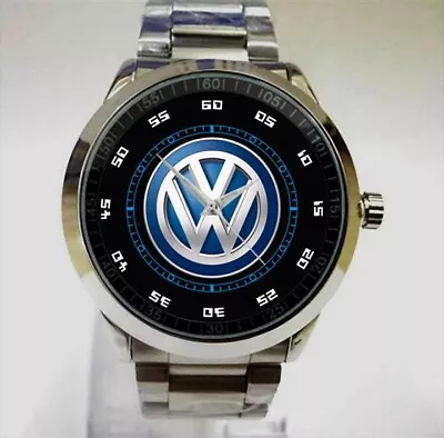 New Item Volkswagen Logo Sport Metal Watch • $25.99