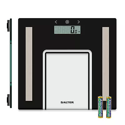 Salter Analyser Bathroom Scale Easy Read Dashboard Display BMI Weight Body Fat • £19.99