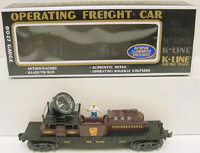 K-Line K721-1891 PRR Classic Operating Searchlight Car EX/Box • $34.21