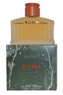 Laura Biagiotti Roma Uomo Eau De Toilette Spray 125ml Mens Fragrance • £38.82