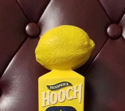 Hoopers HOOCH Hard Lemonade Yellow Lemon Beer Tap Handle • £80.74
