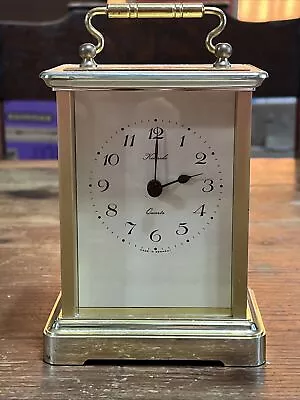 Vintage  Small Desk Or Mantle Clock Kienzle Germany Quartz • $15.09