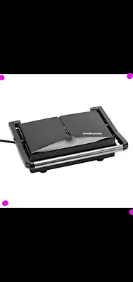 £21.50 • Buy Cookworks 2 Portion Panini Press - Black