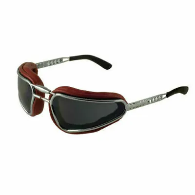 $154.99 • Buy Baruffaldi Easy Rider Goggles In Red! Smoke & Clear Lenses! (175005) *brand New*