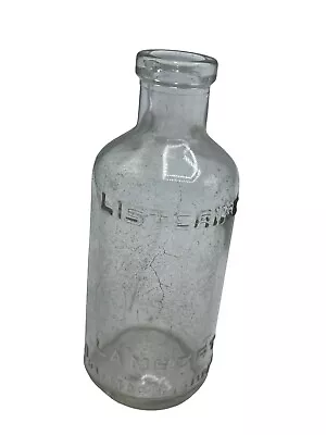 Listerine Lambert Pharmacal Company Glass Bottle Vintage 4  Medicine • $12